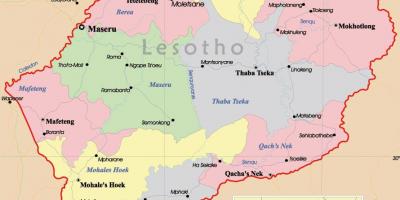 Kartes Lesoto